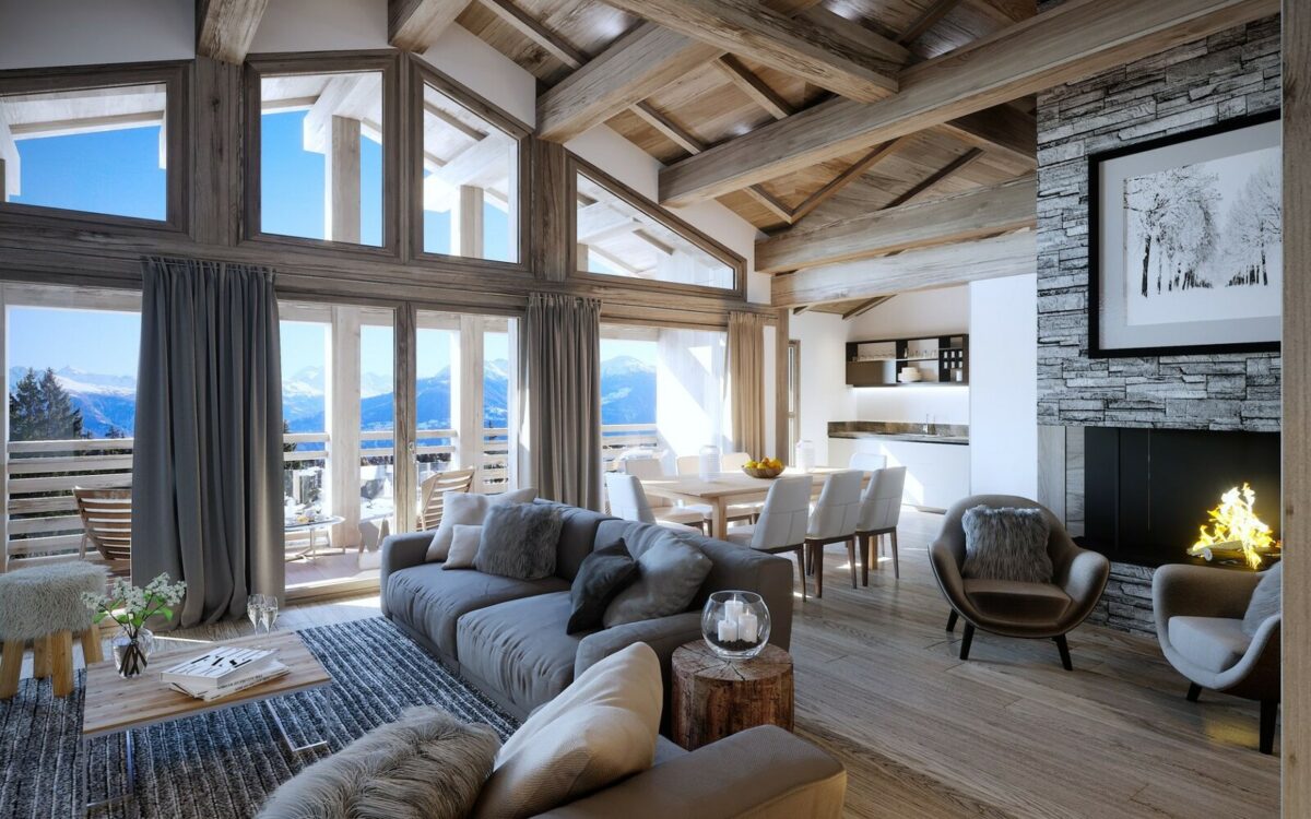 TRADITIONAL-STYLE APARTMENT IN LES GETS